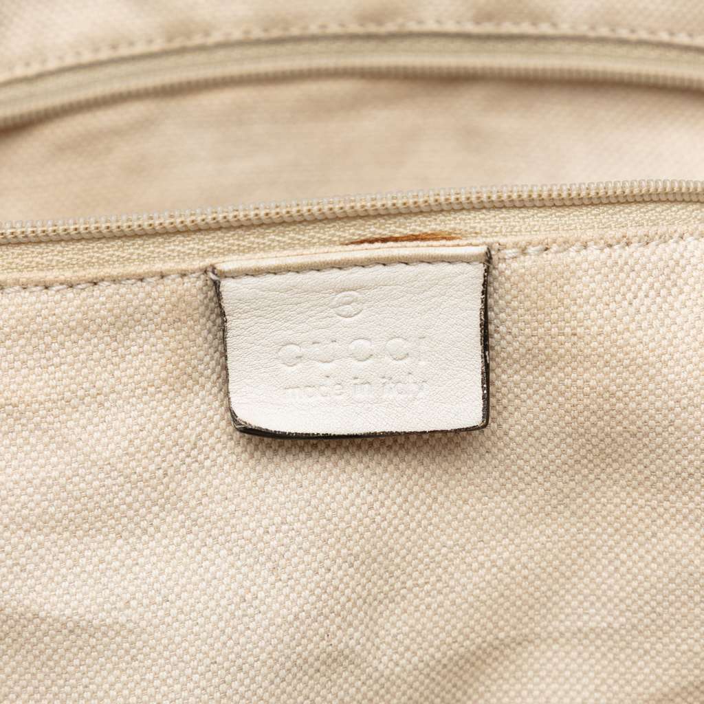 Gucci Large Diamante Raffia Sukey Tote Brown Good condition - Box View