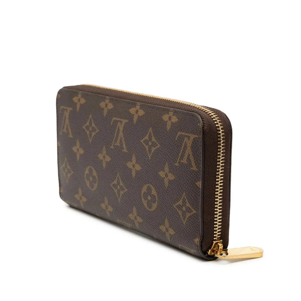 Louis Vuitton Monogram Vivienne in Tokyo Zippy Long Wallet Brown Very good - Back View