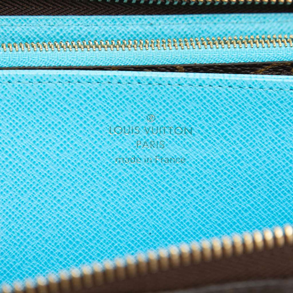 Louis Vuitton Monogram Vivienne in Tokyo Zippy Long Wallet Brown Good condition - Box View