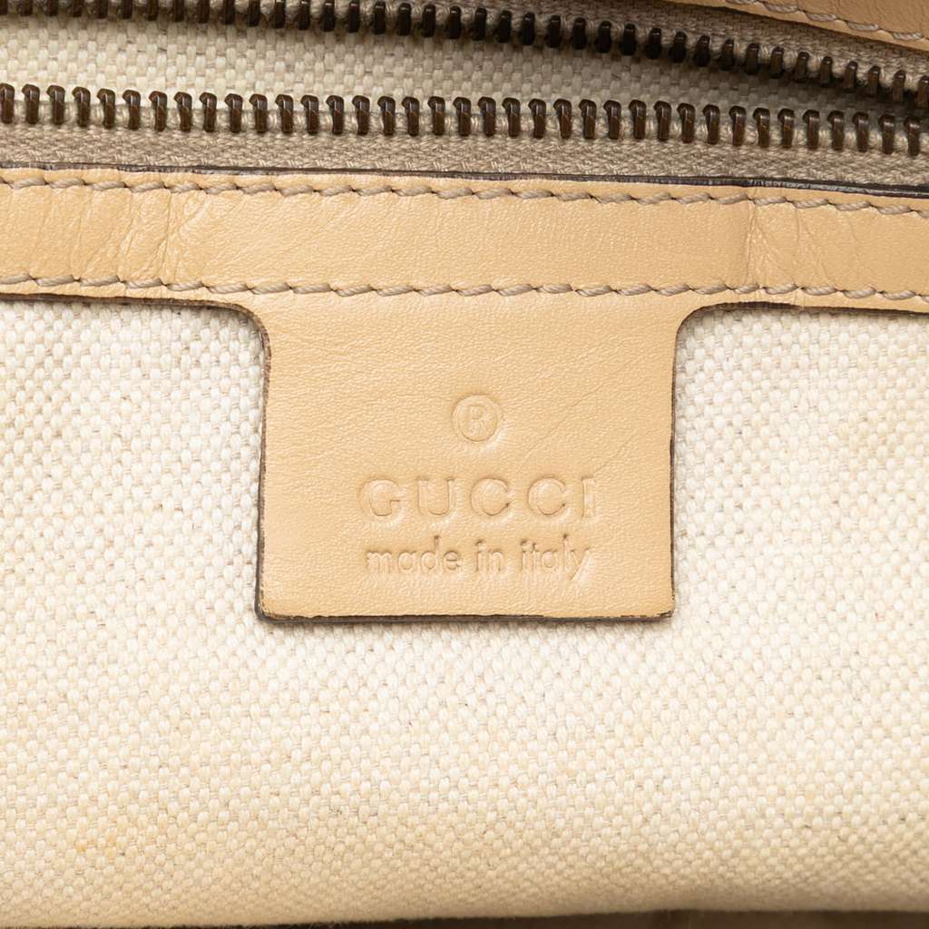 Gucci GG Lurex Scarlett Tote Brown Canvas Good condition - Box View