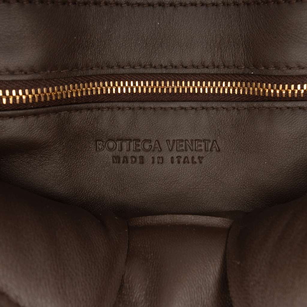 Bottega Veneta Nappa Intrecciato Padded Cassette Crossbody Brown Leather Good condition - Box View