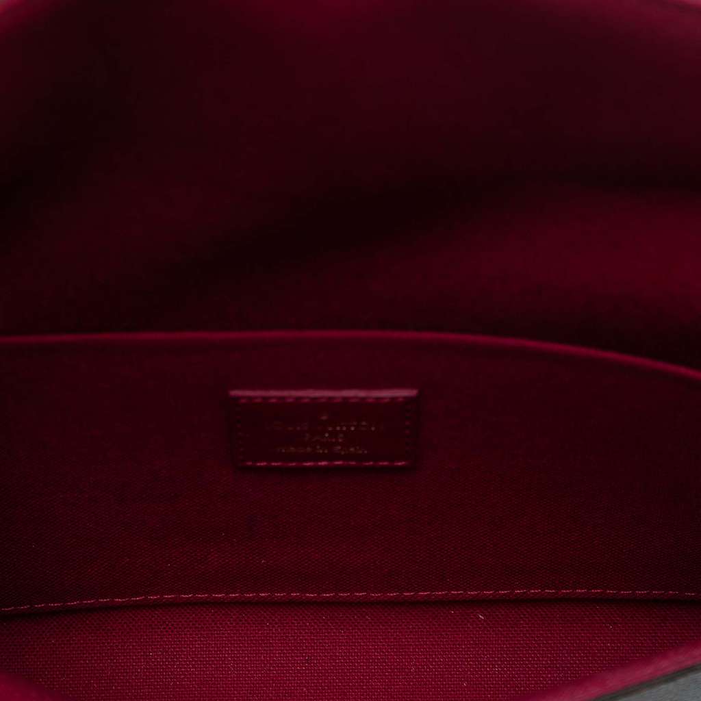 Louis Vuitton Monogram Pochette Felicie Brown Good condition - Model View