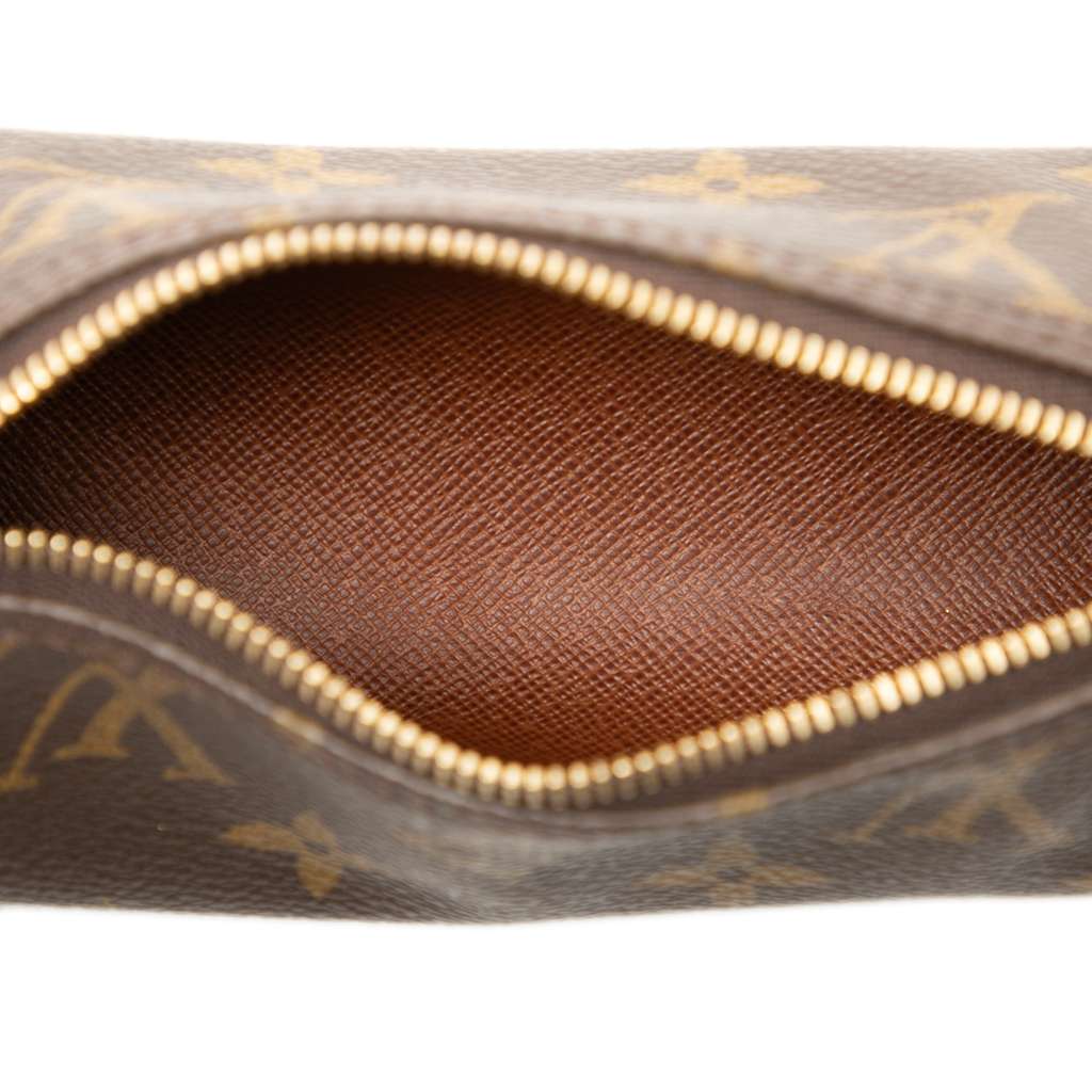Louis Vuitton Monogram Papillon Pochette Brown Good condition - Model View