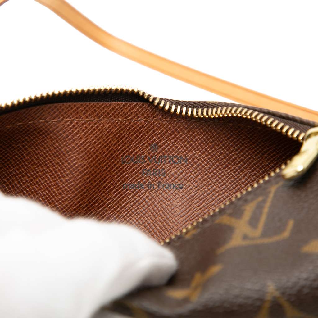Louis Vuitton Monogram Papillon Pochette Brown Good condition - Box View