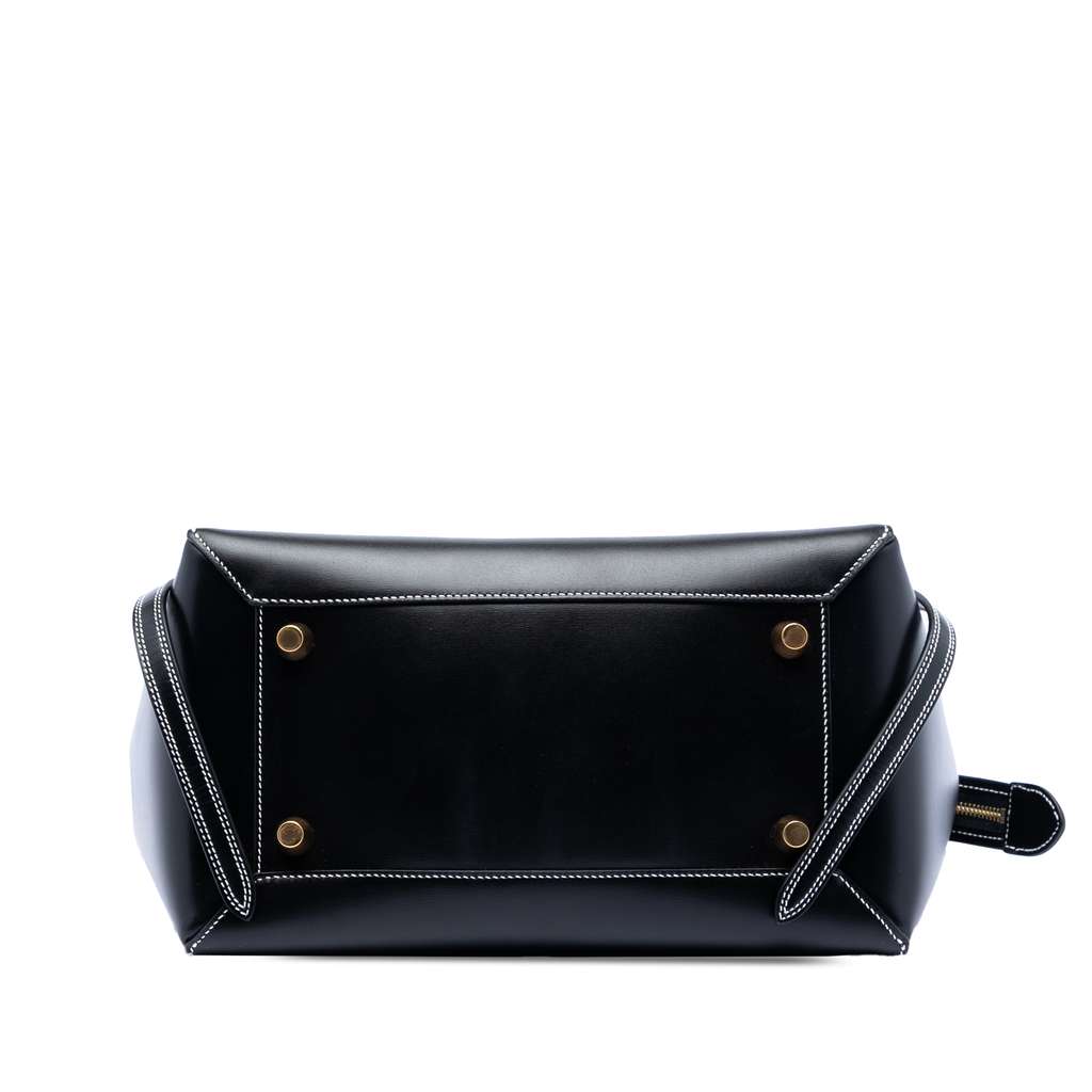 Celine Mini Smooth Calfskin Belt Bag Black Leather Good condition - Inside View