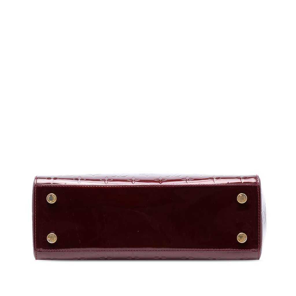 Louis Vuitton Monogram Vernis Brea MM Red Leather Good condition - Inside View