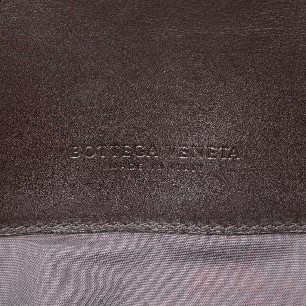 Bottega Veneta Nappa Intrecciato Briefcase Brown Leather Good condition - Box View