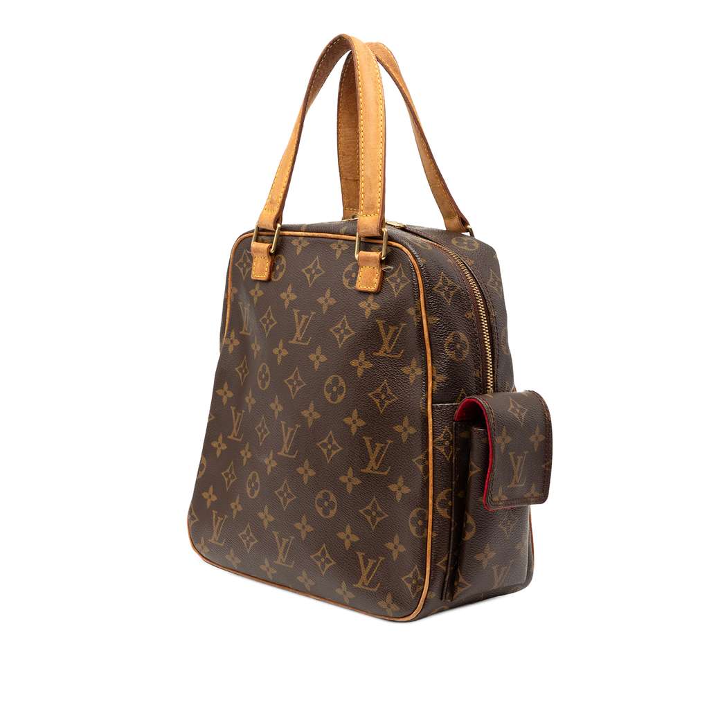 Louis Vuitton Monogram Excentri Cite Brown Good condition - Back View