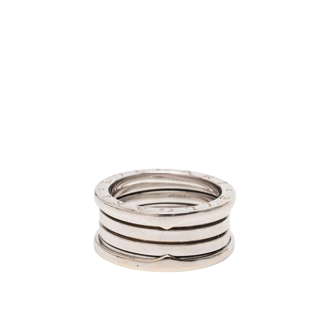 Bvlgari 18K White Gold B.Zero1 Four Band Ring Silver White Gold Good condition - Inside View