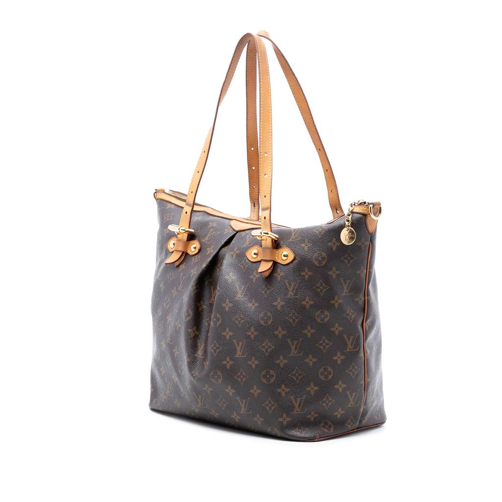 Louis Vuitton Monogram Palermo GM Brown Good condition - Back View