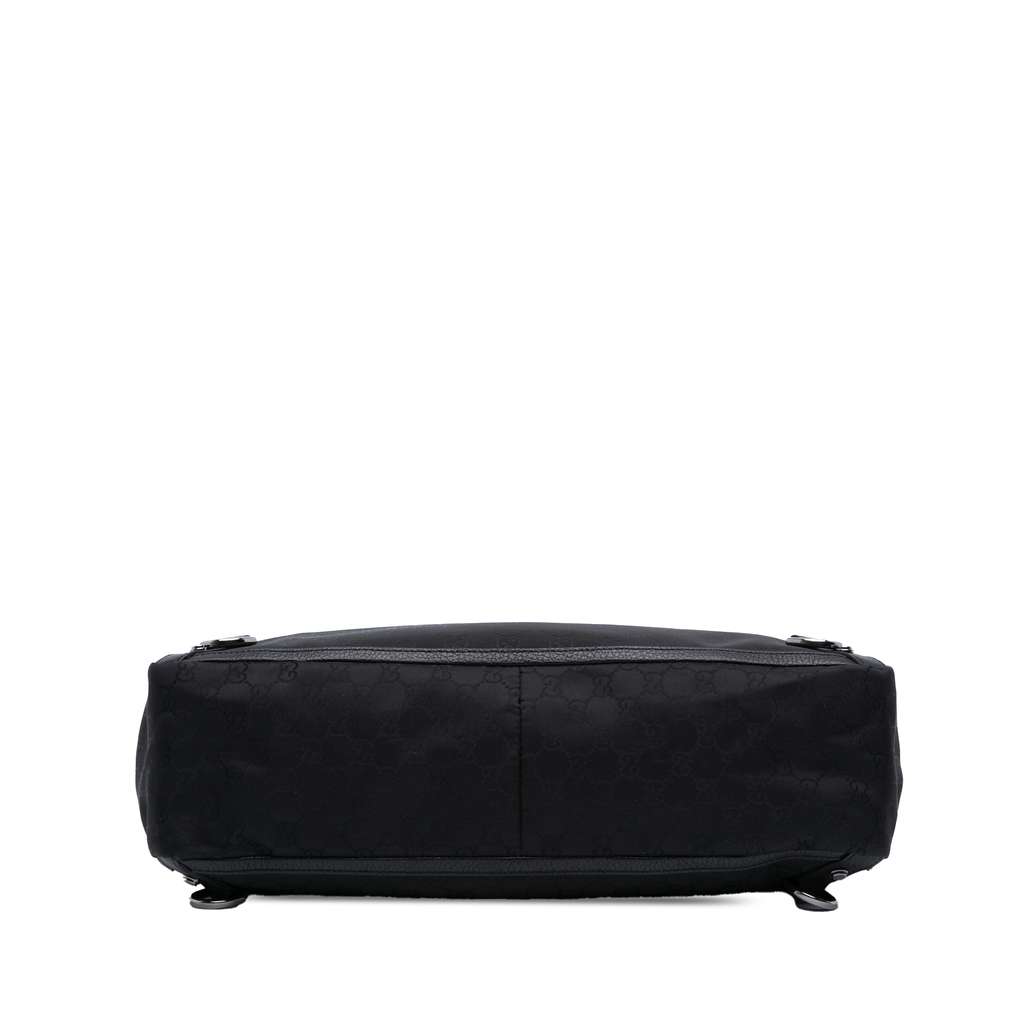 Gucci GG Canvas Abbey D Ring Tote Black Canvas Good condition - Inside View