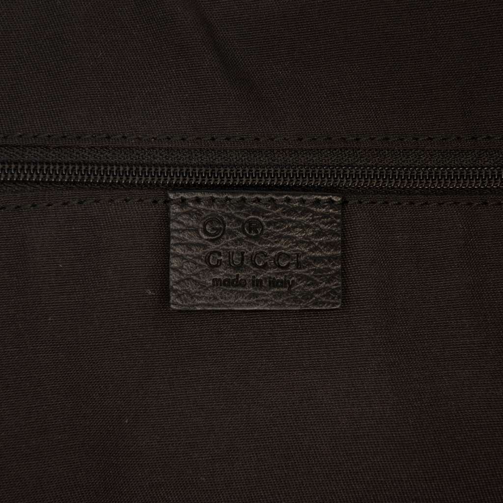 Gucci GG Canvas Abbey D Ring Tote Black Canvas Good condition - Box View