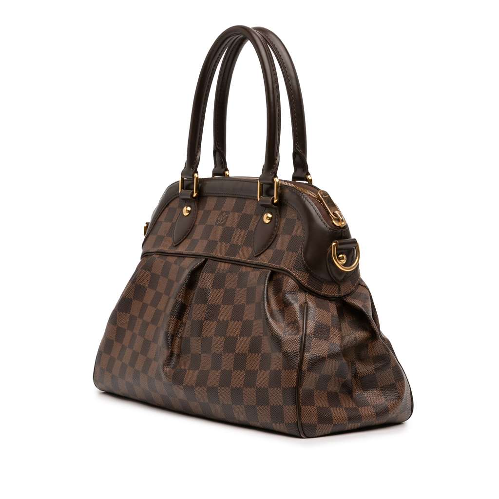 Louis Vuitton Damier Ebene Trevi PM Brown Good condition - Back View