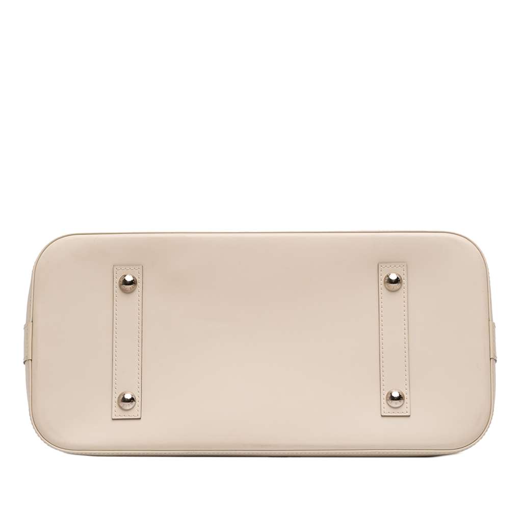 Louis Vuitton Epi Alma GM White Leather Good condition - Inside View