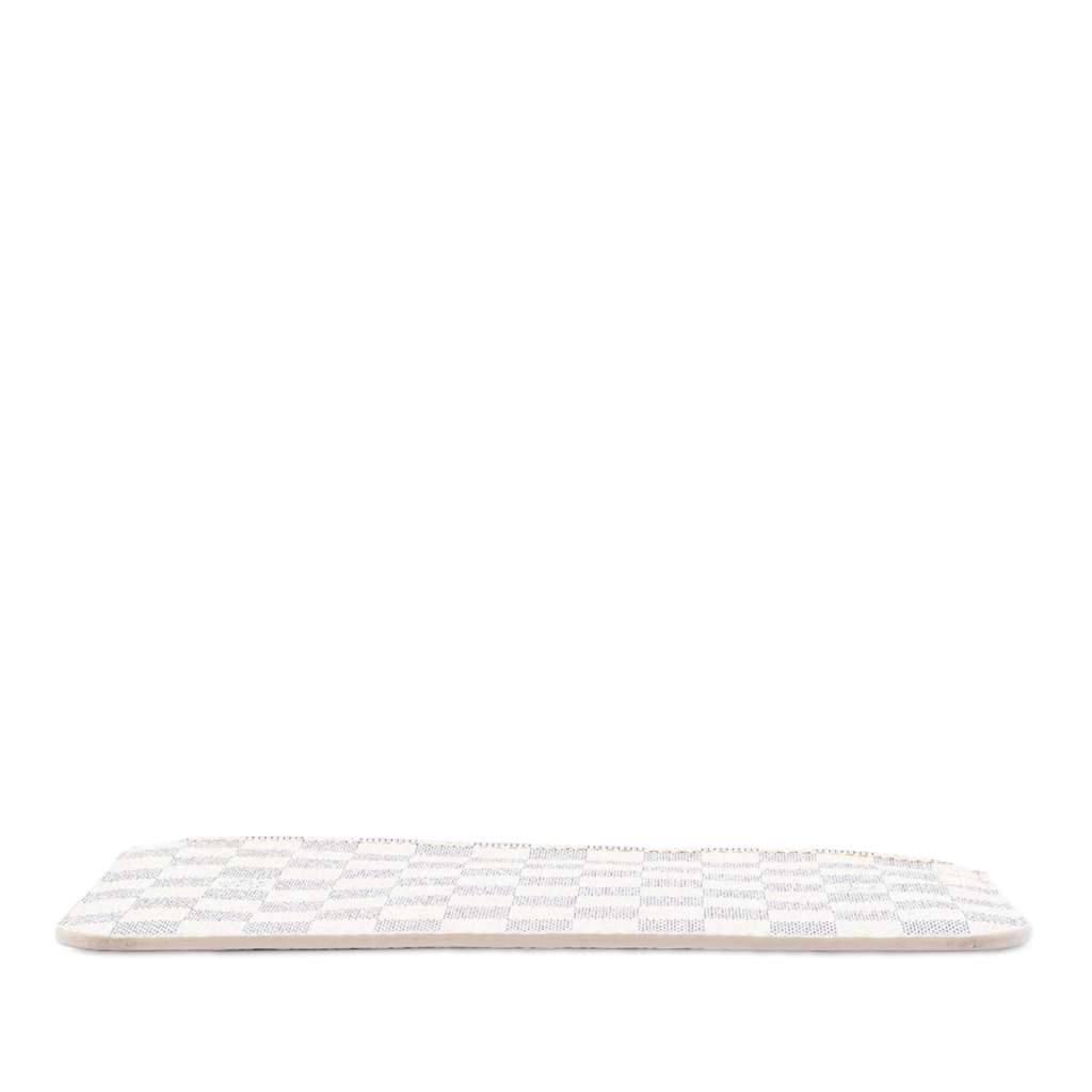 Louis Vuitton Damier Azur Neverfull MM Pouch White Good condition - Inside View