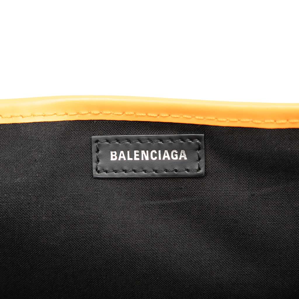 Balenciaga Canvas Navy Cabas S Tote Brown Canvas Good condition - Box View