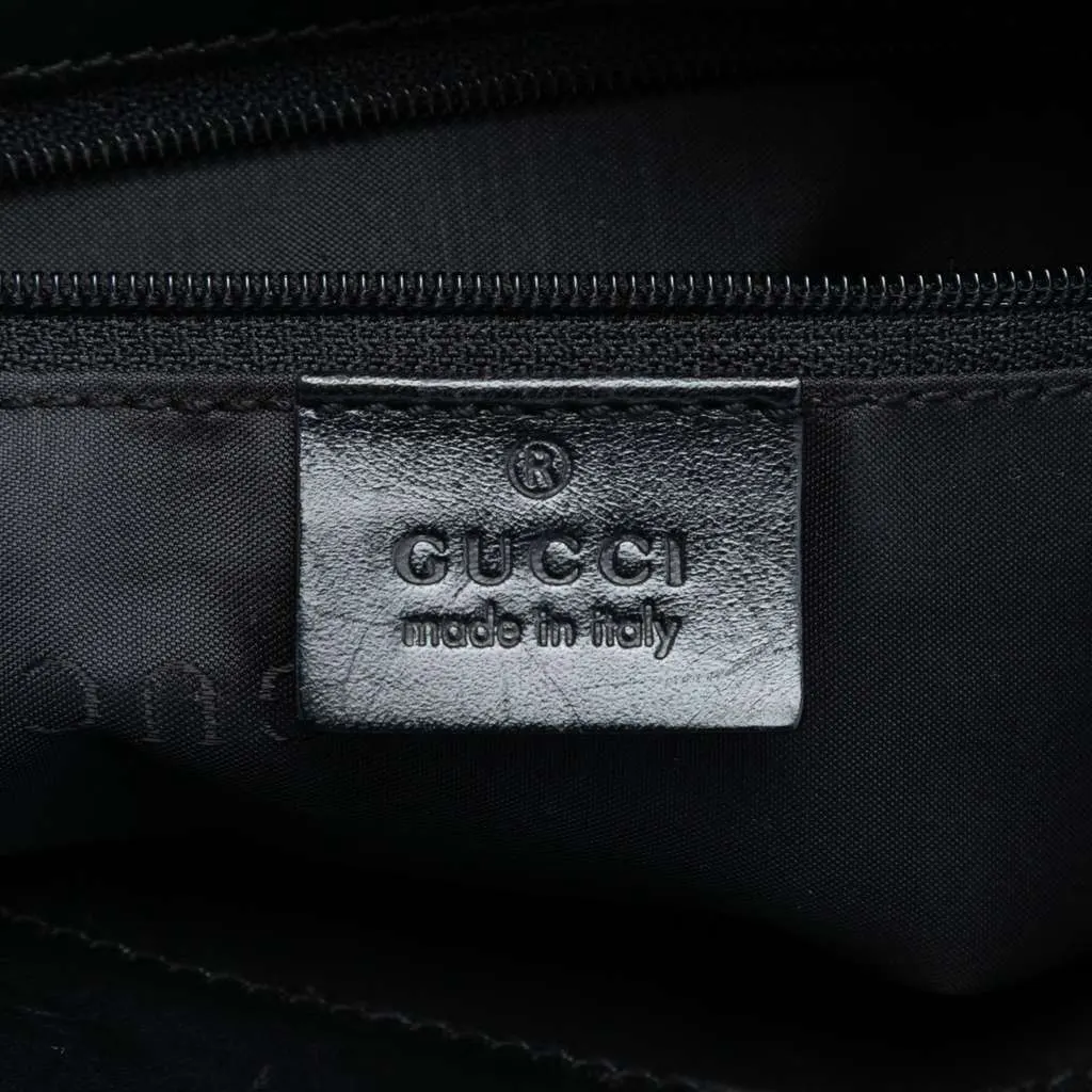 Gucci GG Canvas Handbag Black Canvas Very good - Box View