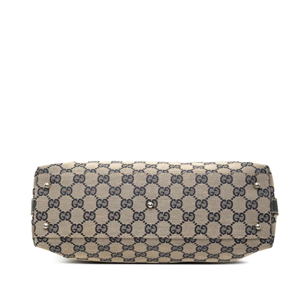 Gucci GG Canvas Web Pop Handbag Brown Canvas Good condition - Inside View