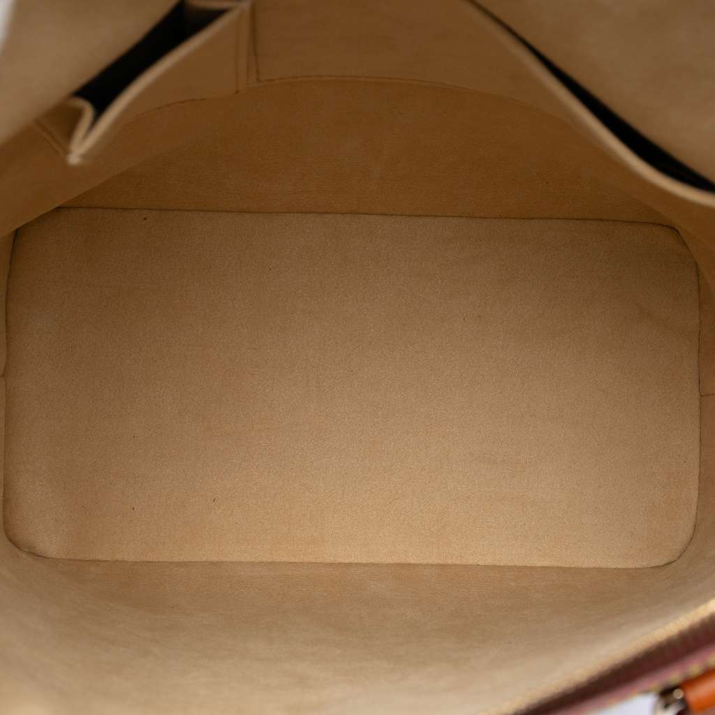 Louis Vuitton Nomade Lockit Vertical Brown Leather Good condition - Model View