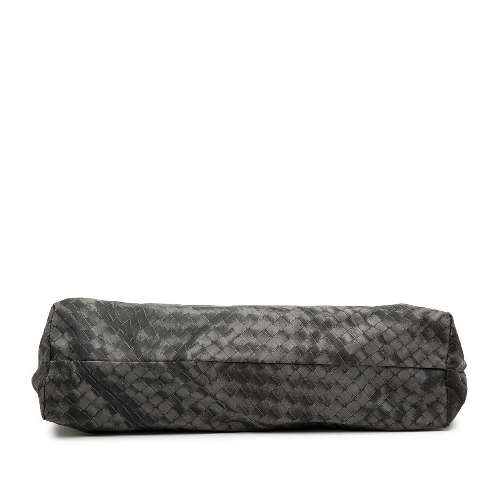 Bottega Veneta Nylon Intrecciolusion Tote Grey Good condition - Inside View