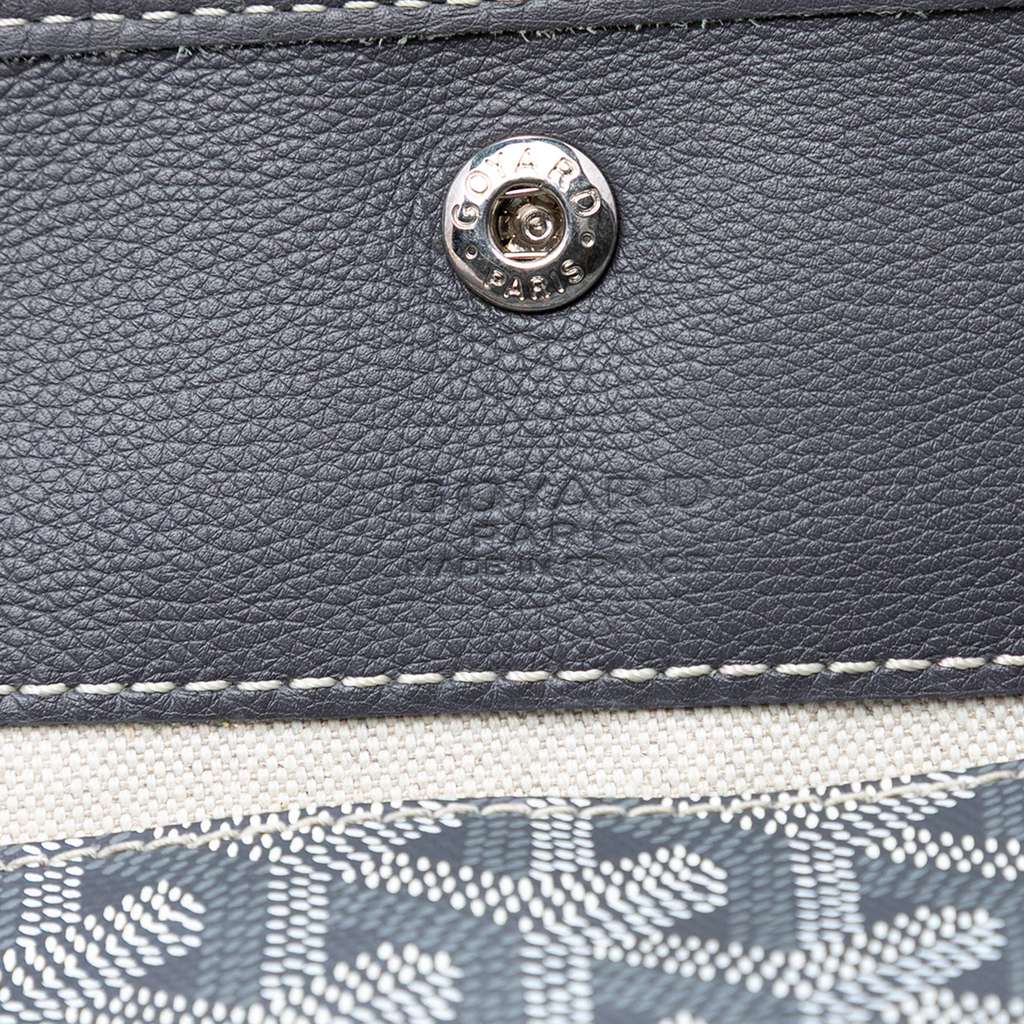 Goyard Goyardine Saint Louis PM Grey Canvas Good condition - Box View