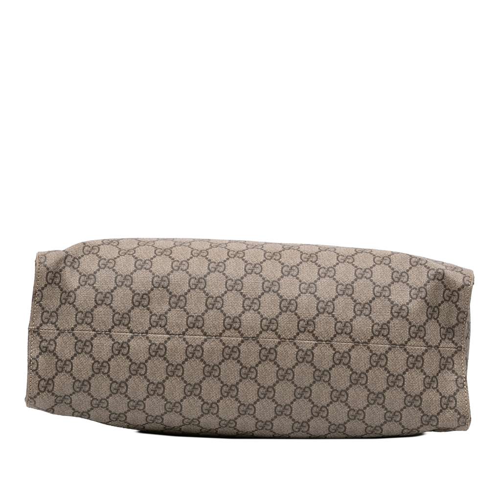 Gucci GG Supreme Neo Vintage Soft Tote Brown Canvas Good condition - Inside View