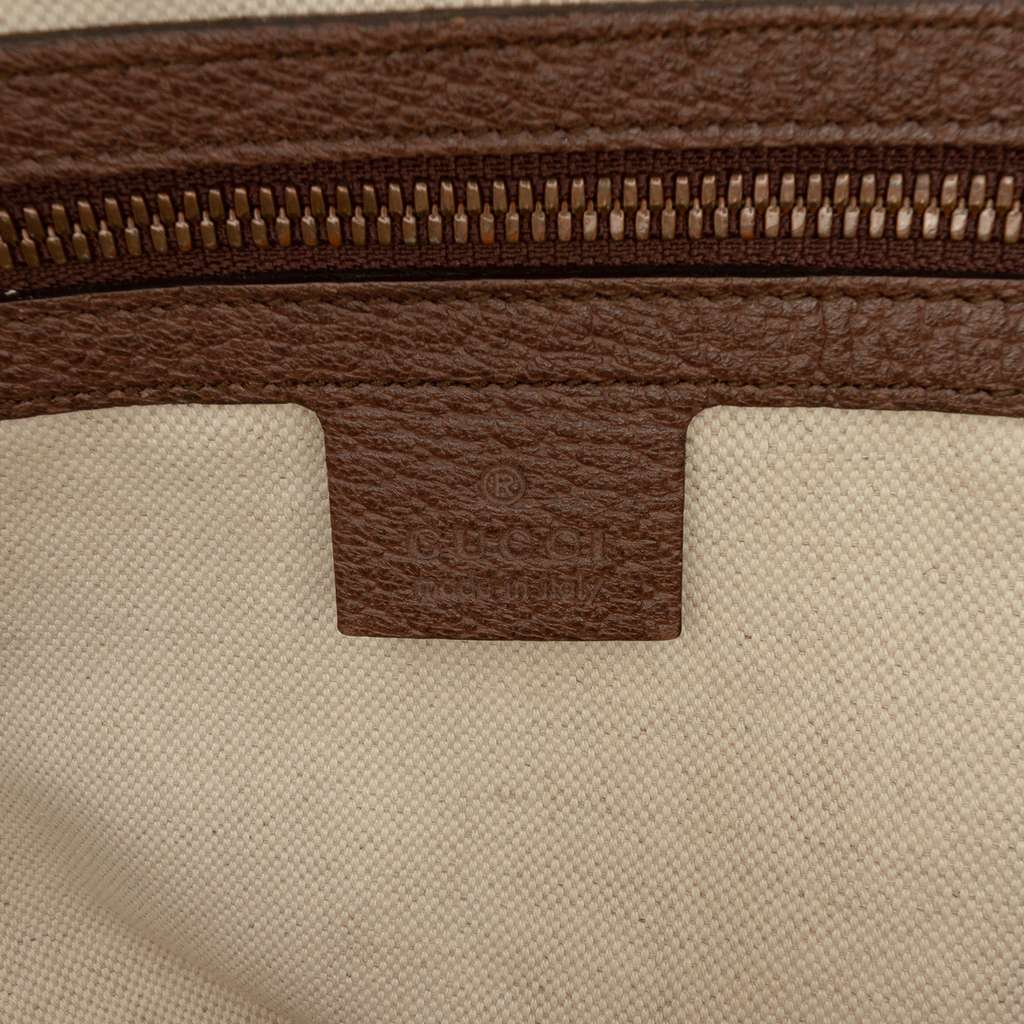 Gucci GG Supreme Neo Vintage Soft Tote Brown Canvas Good condition - Box View