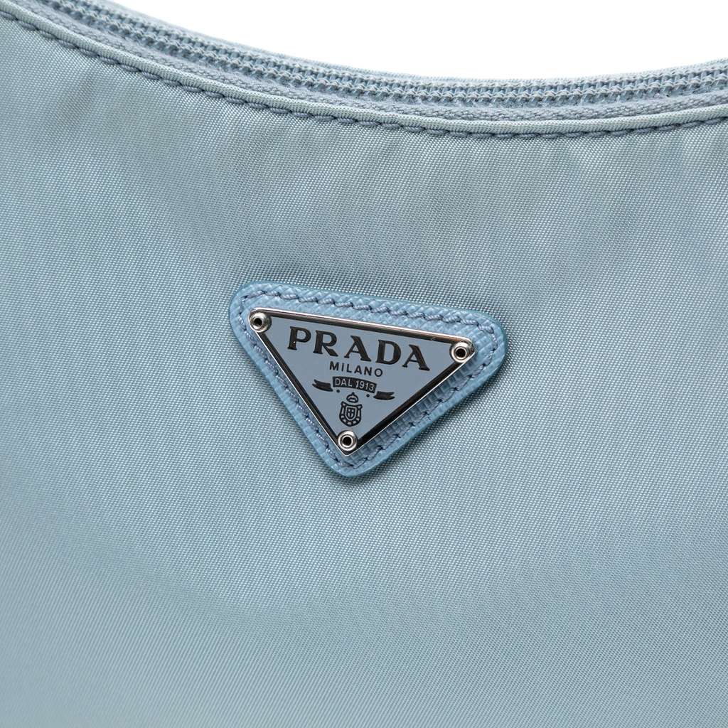 Prada Tessuto Re Edition 2000 Shoulder Bag Blue Good condition - Box View