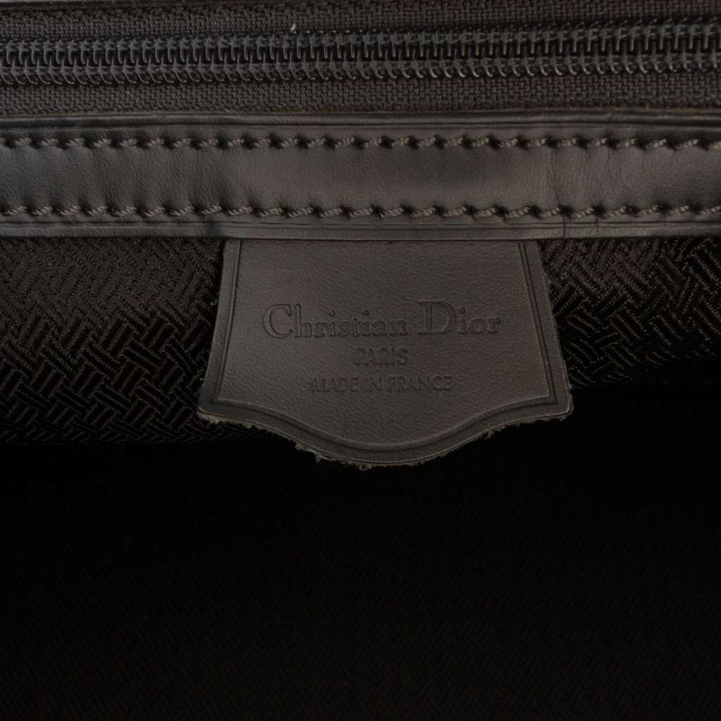 Dior Oblique Canvas Boston Bag Brown Canvas Good condition - Box View