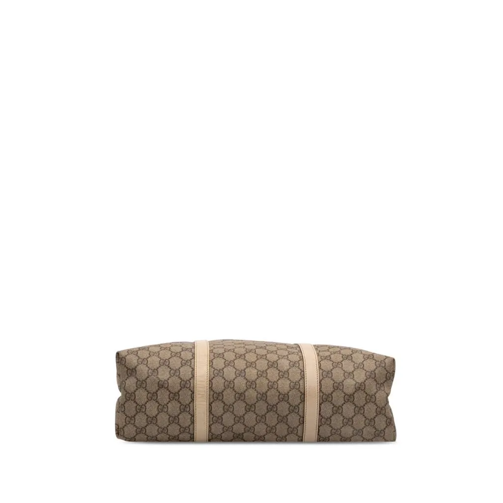 Gucci GG Supreme Joy Vertical Tote Brown Canvas Very good - Inside View