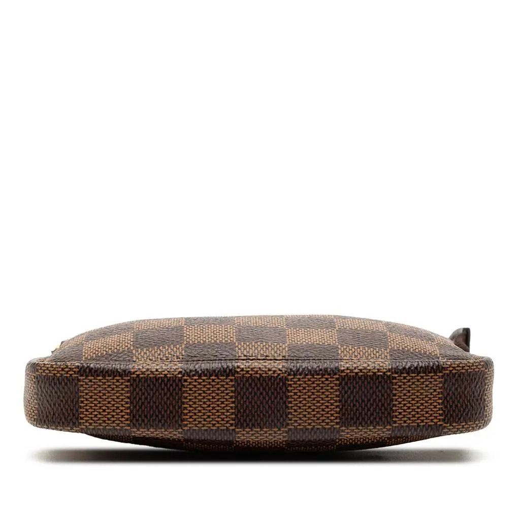 Louis Vuitton Damier Ebene Mini Pochette Accessoires Brown Canvas Very good - Inside View