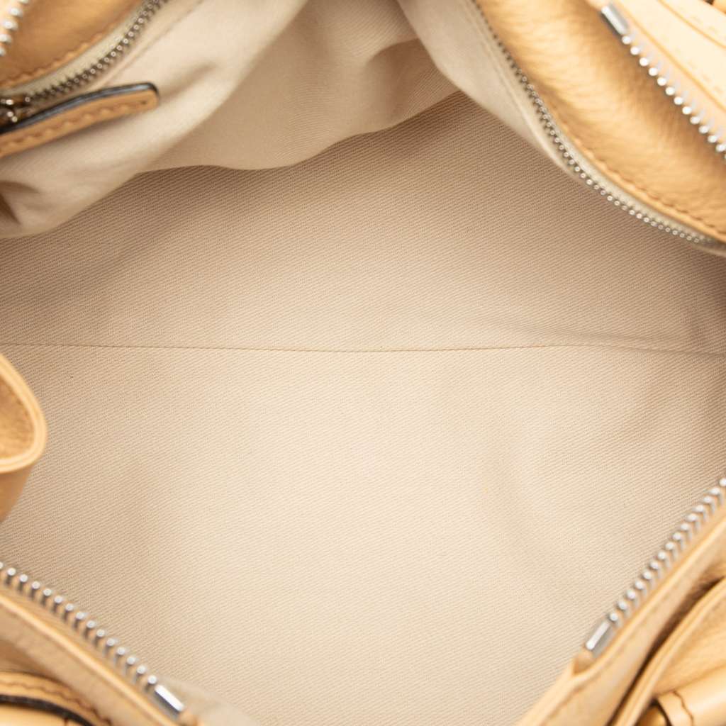 Chloé Leather Paddington Handbag Brown Leather Good condition - Model View