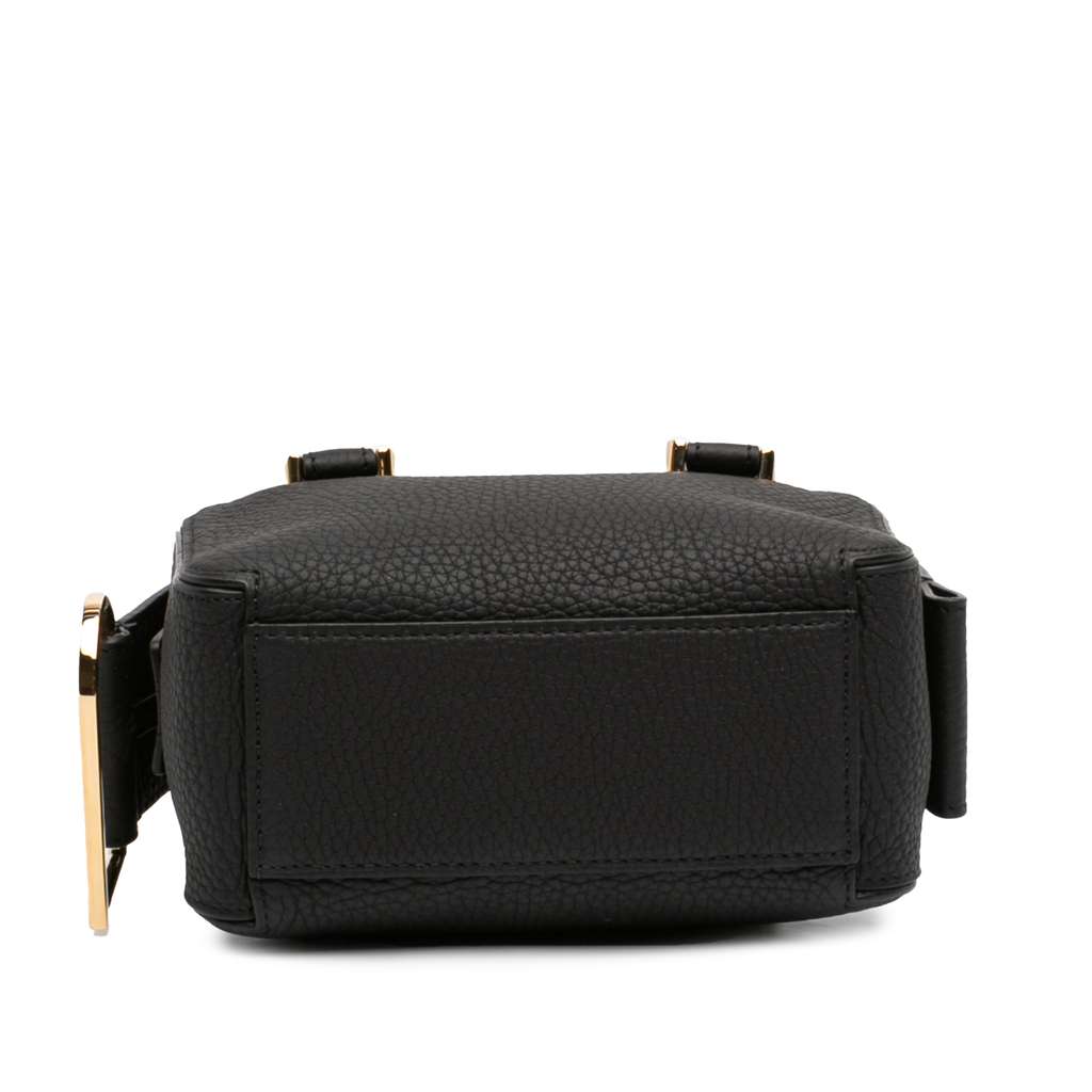 Delvaux Nano Taurillon Soft Leather Cool Box Satchel Black Leather Good condition - Inside View