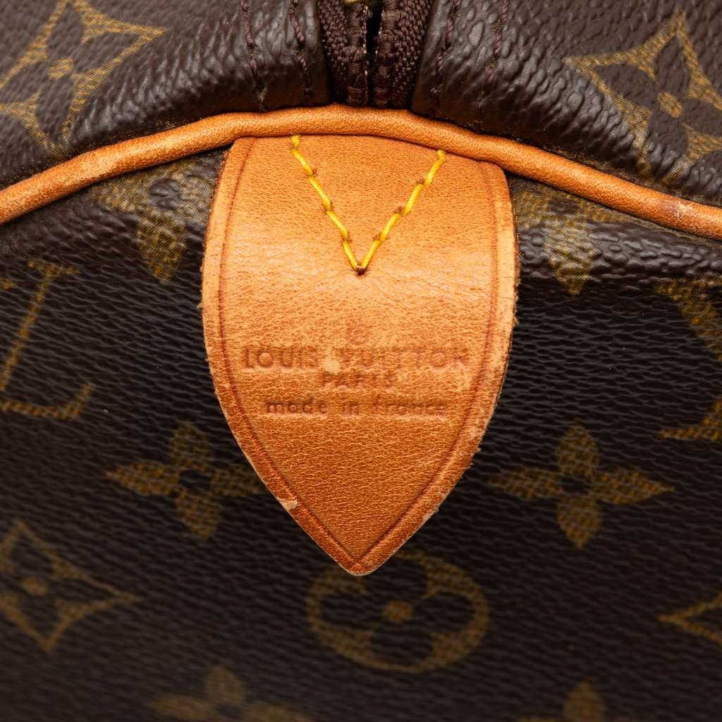 Louis Vuitton Monogram Speedy 40 Brown Good condition - Box View