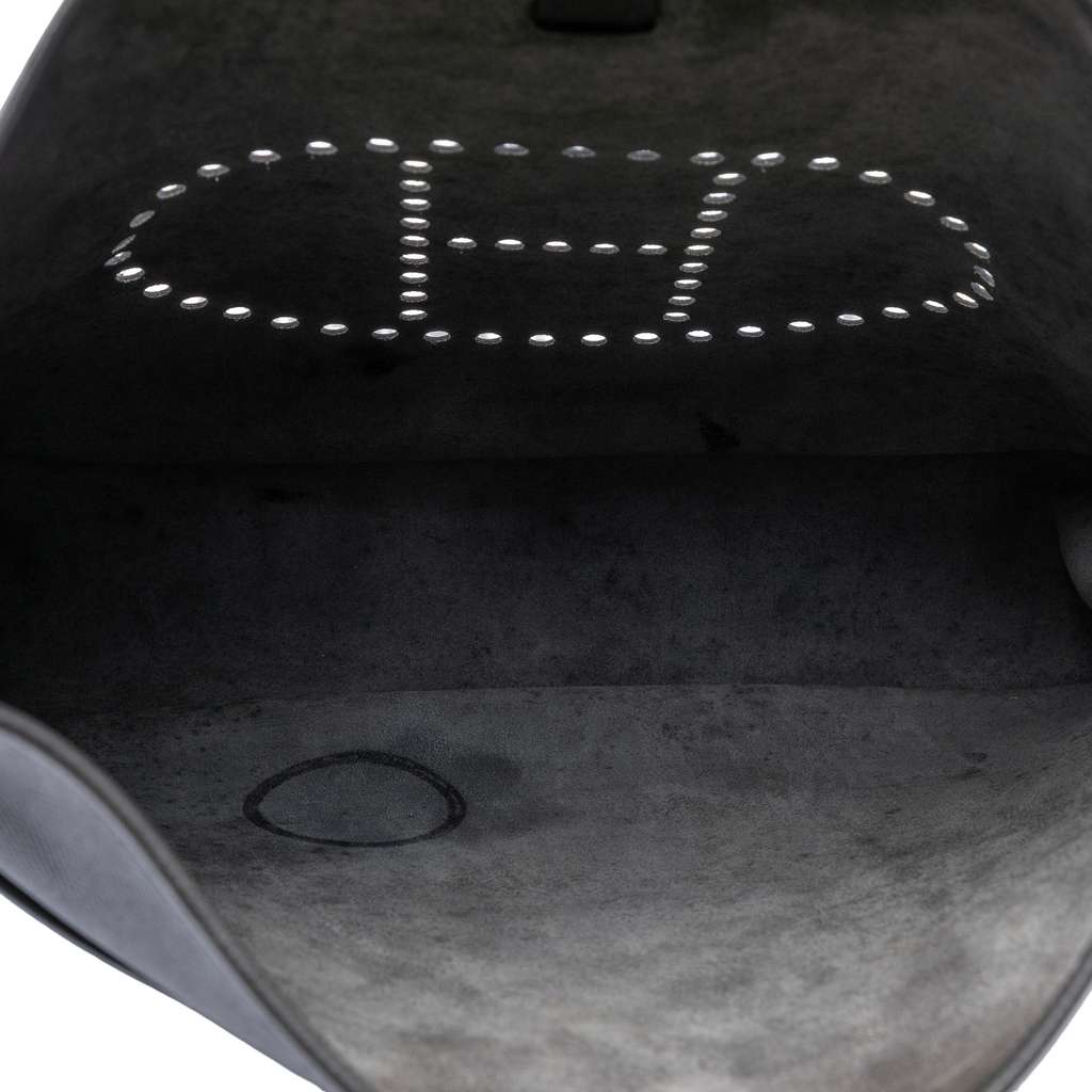 Hermès Epsom Evelyne III 33 Grey Leather Good condition - Model View