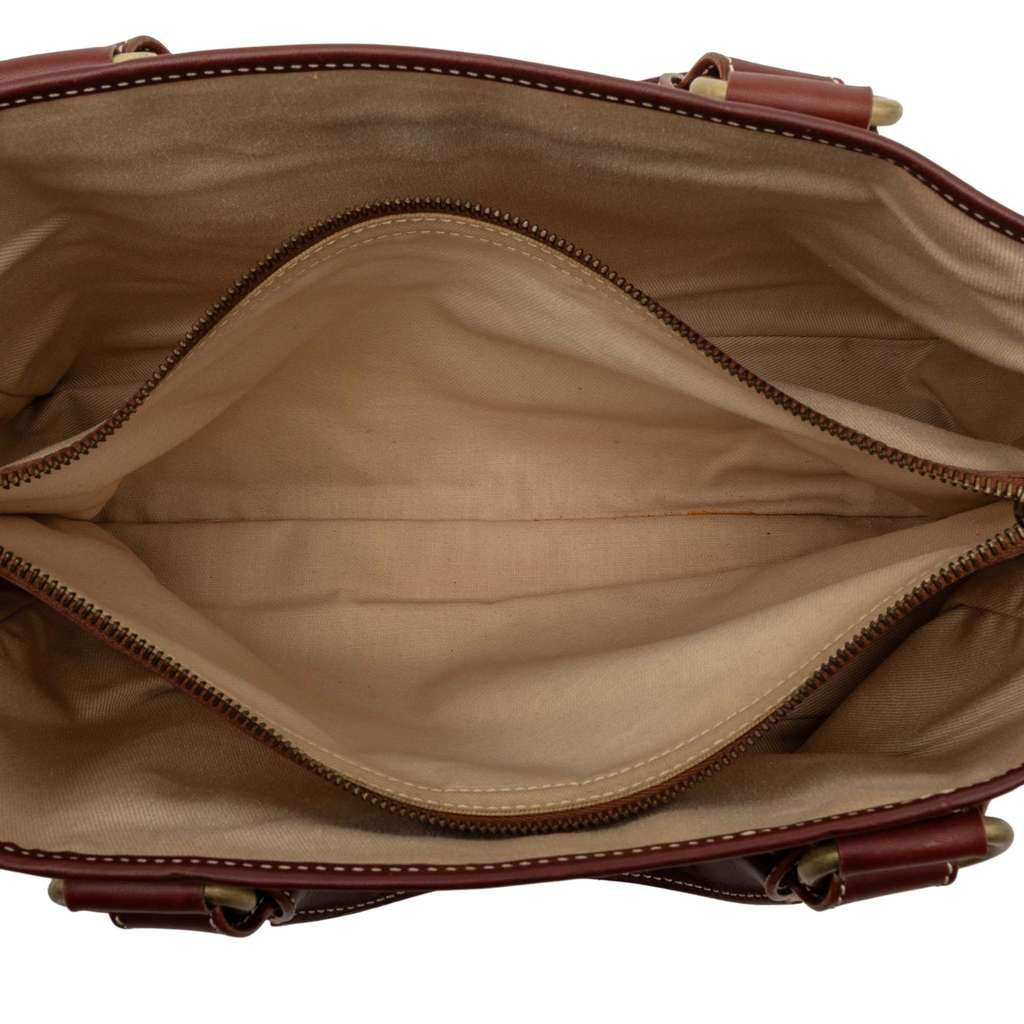 Celine Macadam Canvas Boogie Handbag Brown Canvas Good condition - Model View