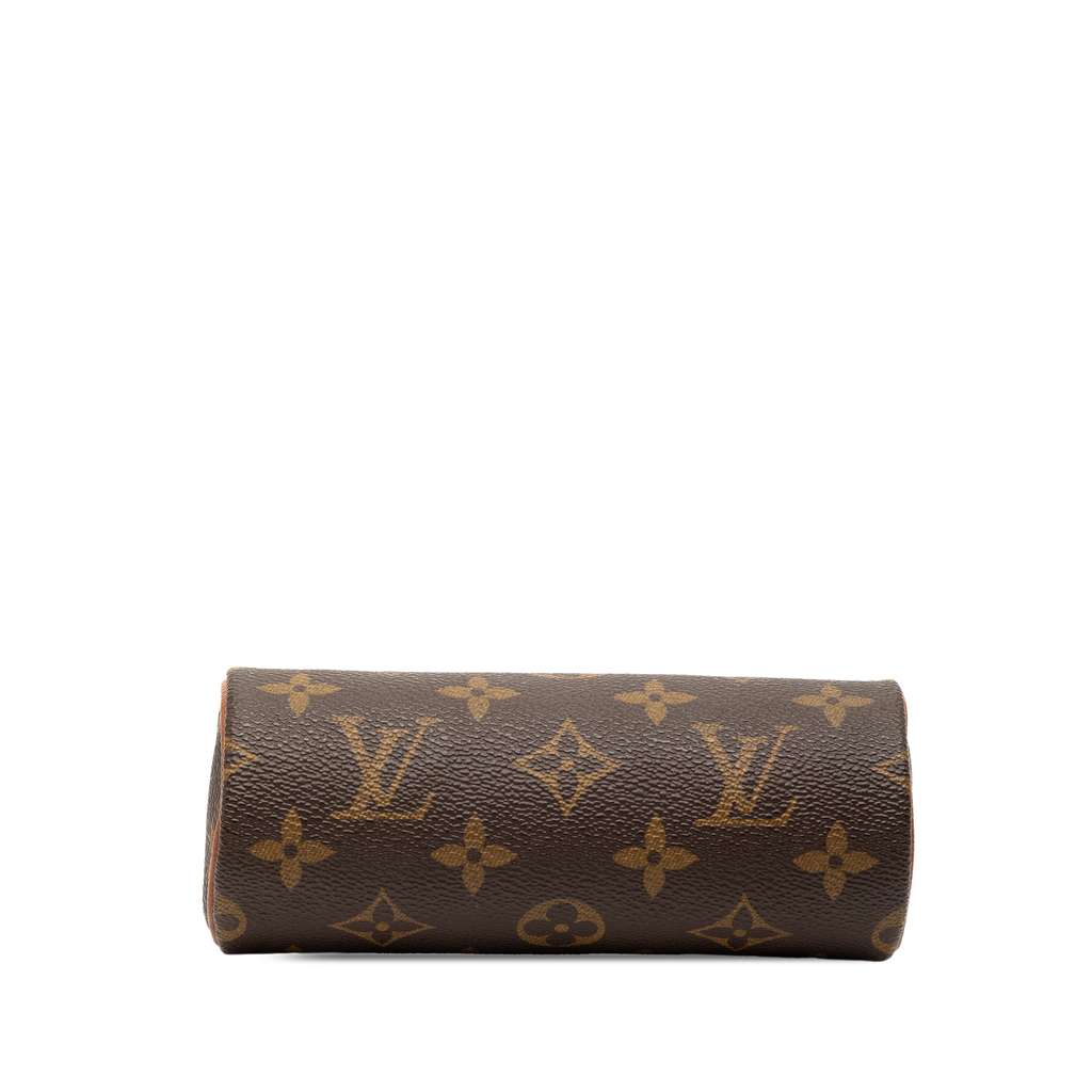 Louis Vuitton Monogram Papillon Pochette Brown Good condition - Inside View