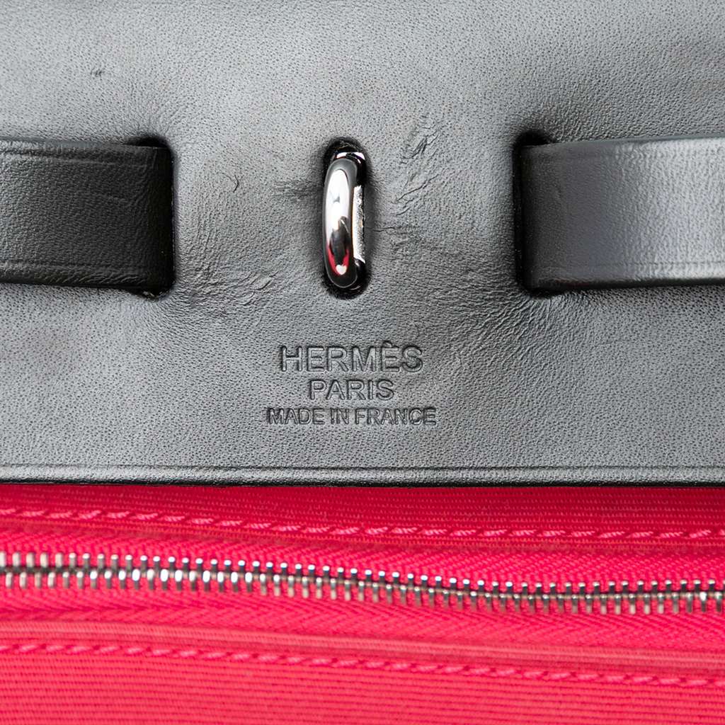 Hermès Toile Herbag Zip 31 Pink Canvas Good condition - Box View