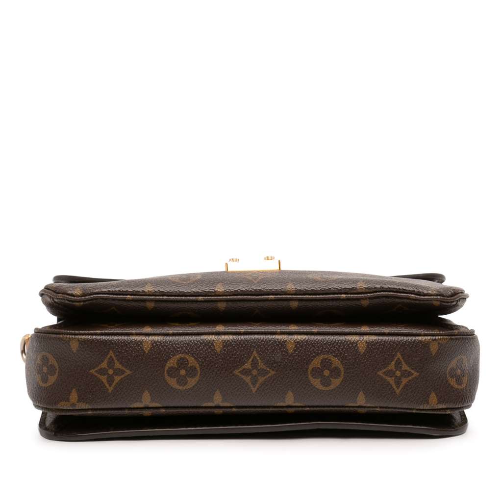 Louis Vuitton Monogram Pochette Metis Brown Good condition - Inside View
