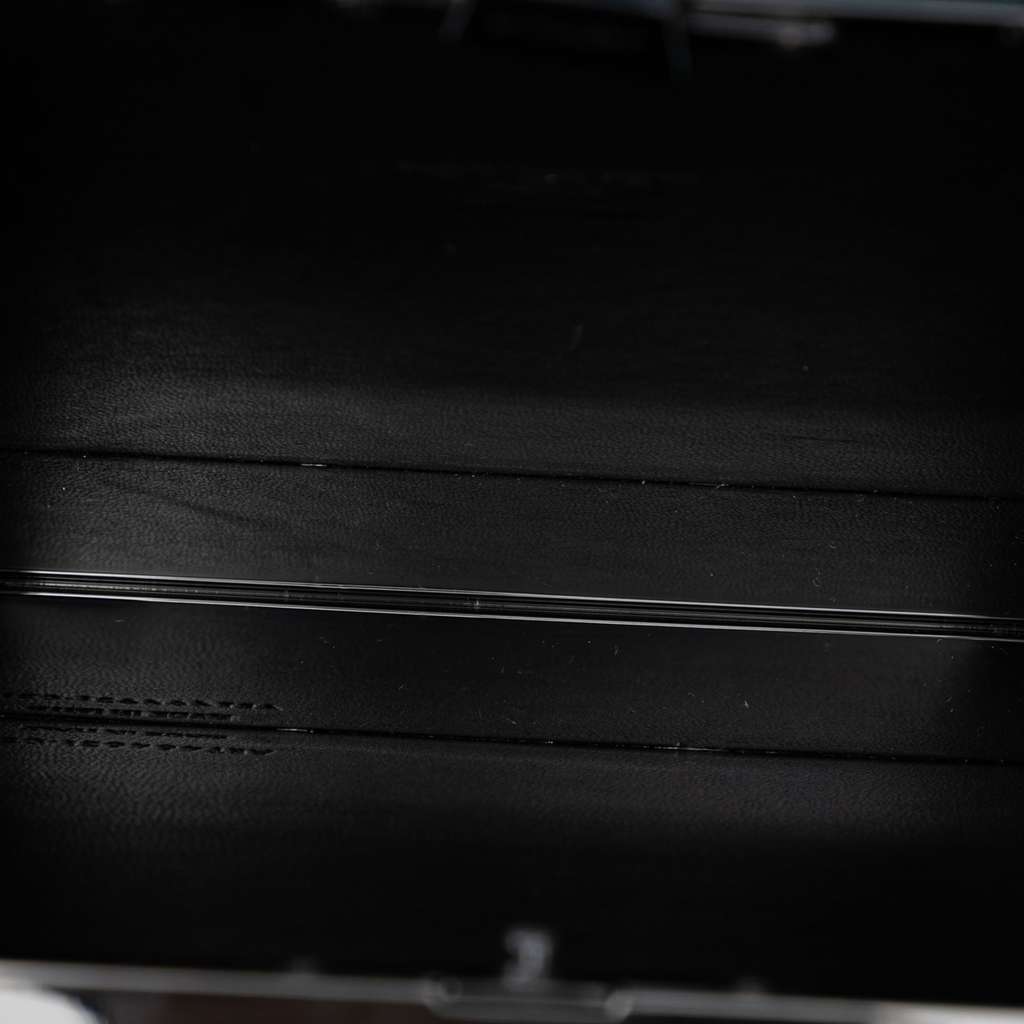 Saint Laurent Acrylic Tuxedo Box Clutch on Chain Black Good condition - Model View