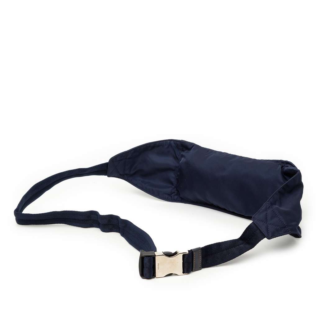 Prada Tessuto Belt Bag Blue Good condition - Back View