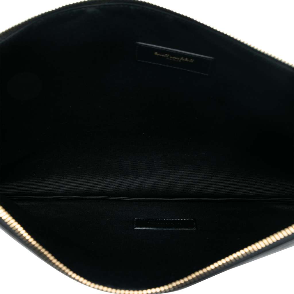 Saint Laurent Toile Classic Monogram Document Holder Black Canvas Good condition - Model View