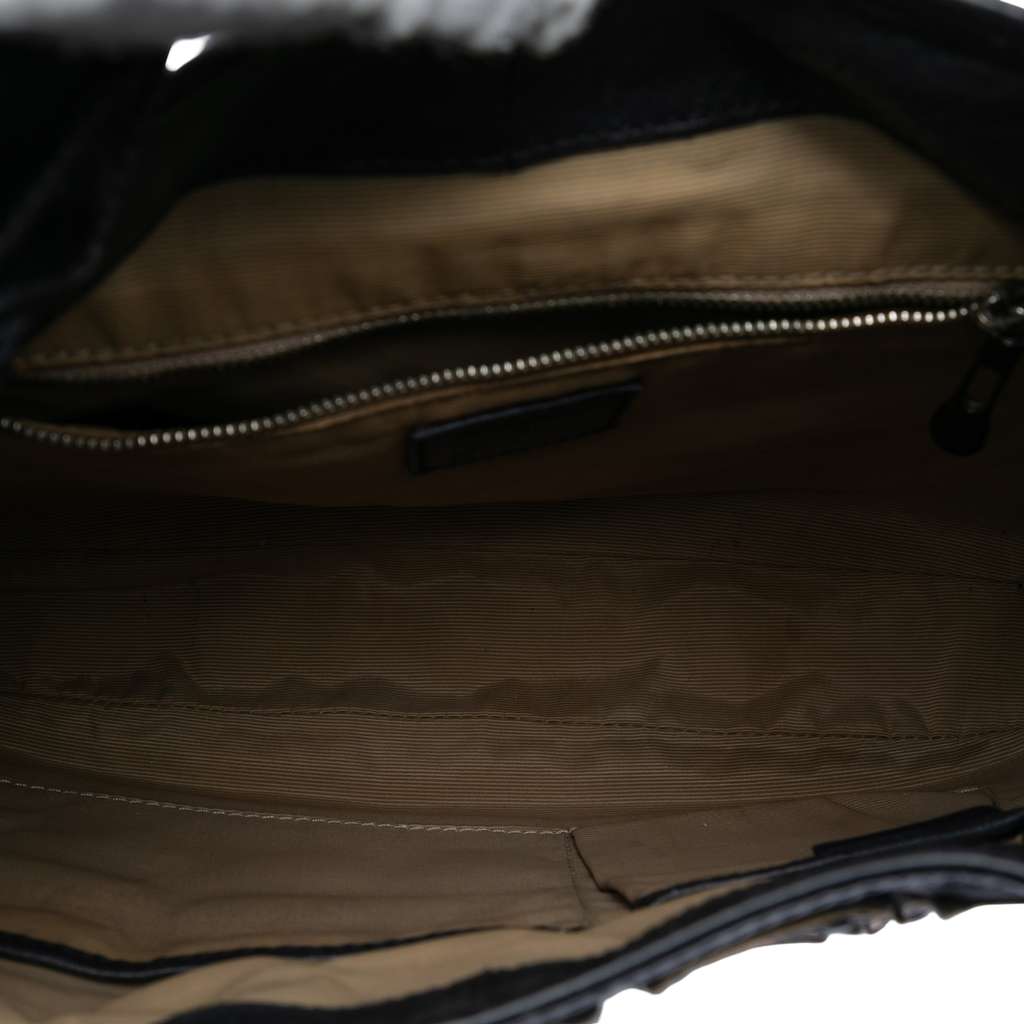 Burberry Supernova Check Coated Canvas and Calfskin Brooke Warrior Hobo Brown Canvas Good condition - Model View