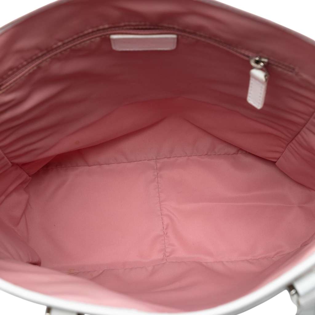 Dior Diorissimo Trotter Canvas Tote Pink Canvas Good condition - Model View