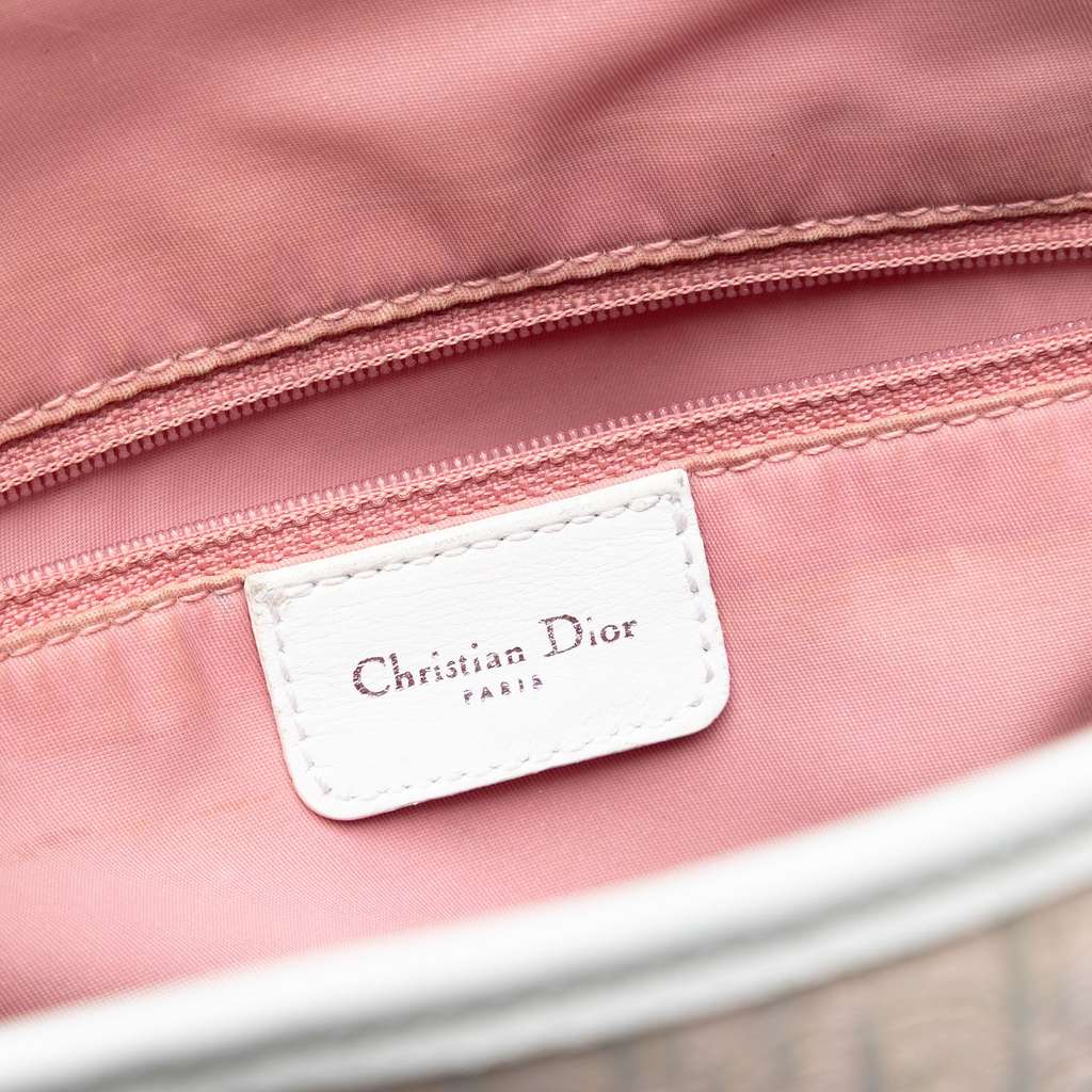 Dior Diorissimo Trotter Canvas Tote Pink Canvas Good condition - Box View