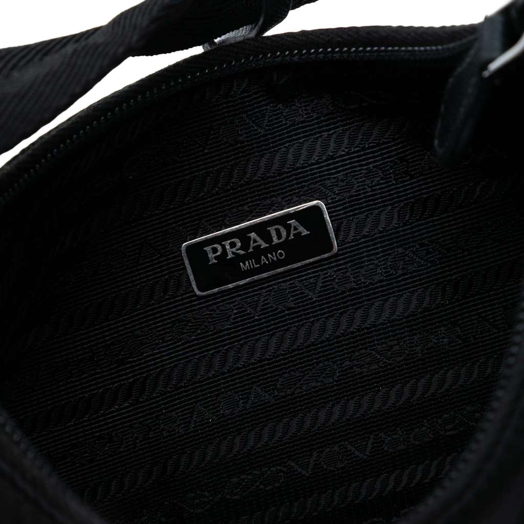 Prada Mini Re Nylon Re Edition 2000 Shoulder Bag Black Good condition - Box View