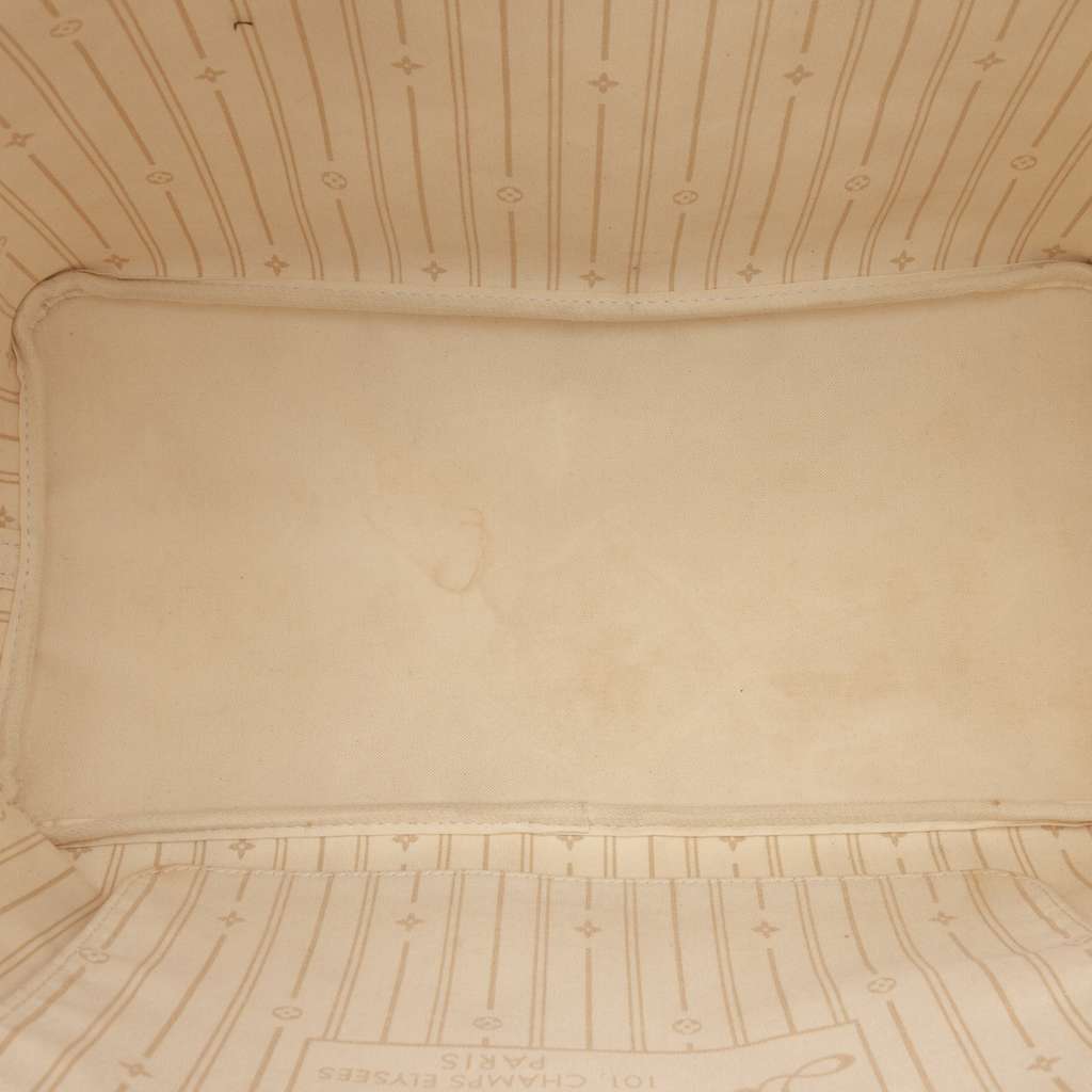 Louis Vuitton Damier Azur Neverfull GM White Good condition - Model View