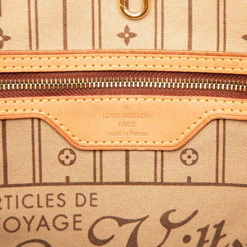 Louis Vuitton Monogram Neverfull MM Brown Good condition - Box View
