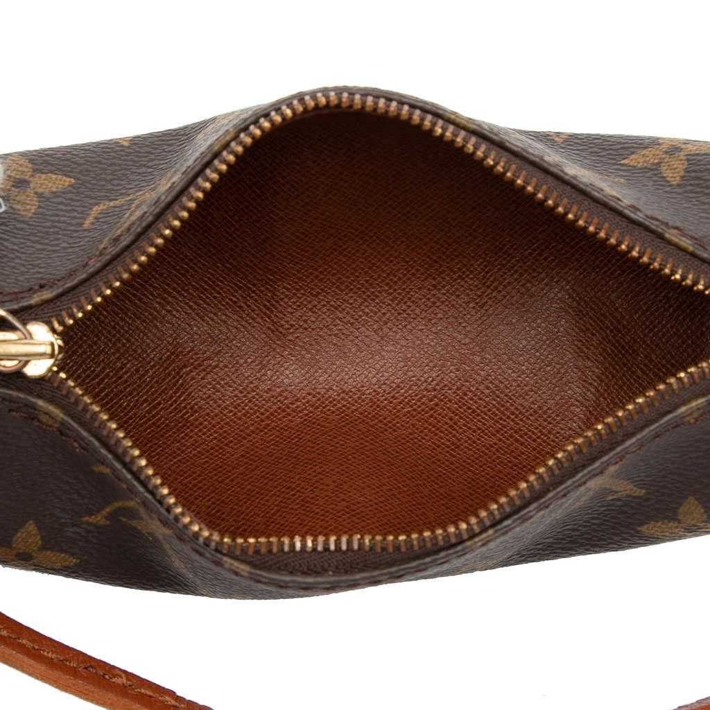Louis Vuitton Monogram Papillon Pochette Brown Good condition - Model View
