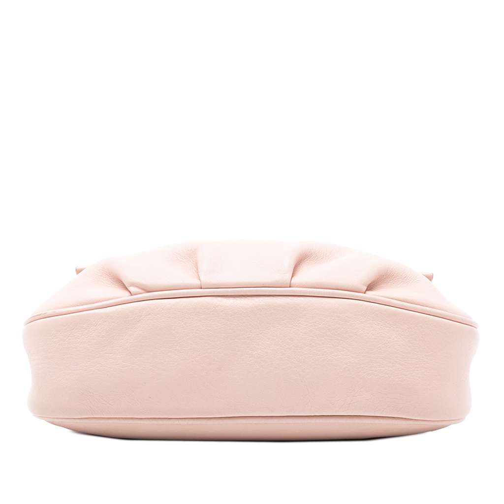 Fendi Leather Fendista Pochette Crossbody Pink Leather Good condition - Inside View